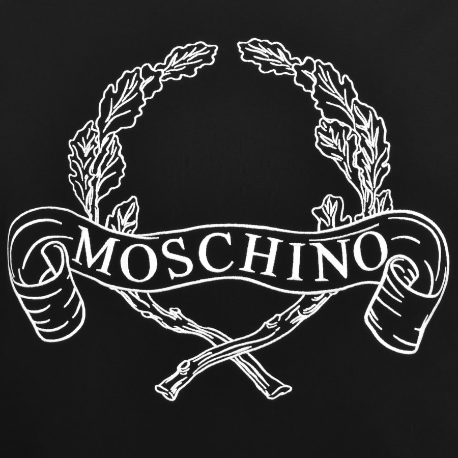 Moschino Logo Sweatshirt Black | Mainline Menswear